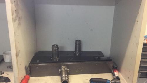 TURBO TECHNICS – TURBOLADER VTG flow belt adjustment machine for sale