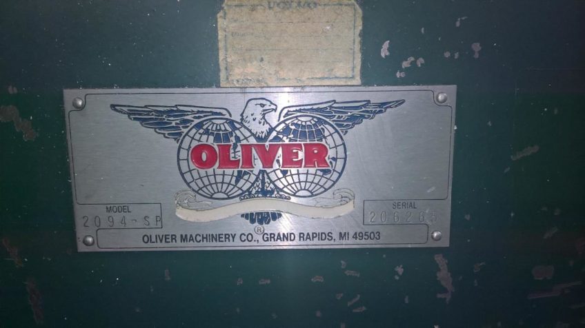 Aluminum circular saw Oliver Machinery 2094-SP for sale