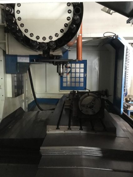 Machining center table load 1,5t Knuth X-Mill 1500 CNC milling machine for sale