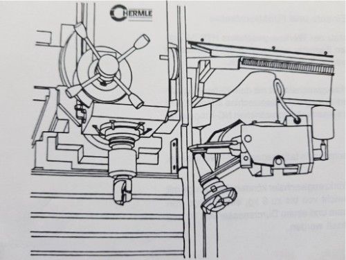 CNC-Fräse Hermle UWF 902 H Fräsmaschine Vertikal zu verkaufen