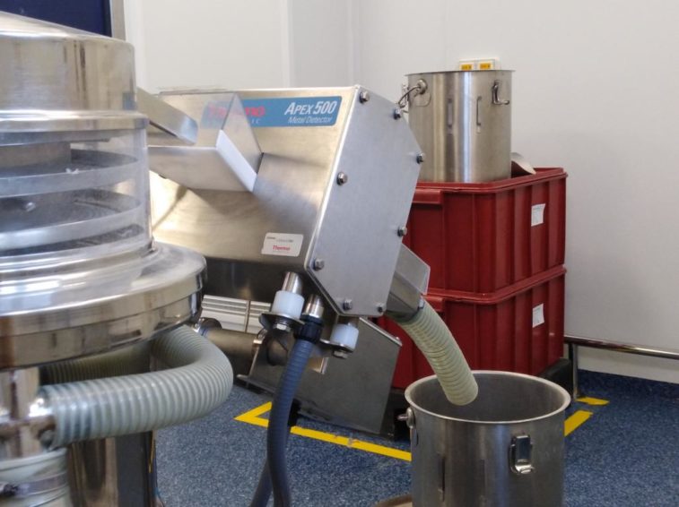 6 Thermo Scientific APEX 500 Rx Pharmazeutischer Metalldetektor Unbenutzt zu verkaufen