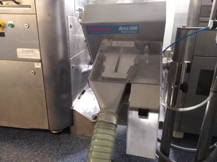 6 Thermo Scientific APEX 500 Rx Pharmazeutischer Metalldetektor Unbenutzt zu verkaufen