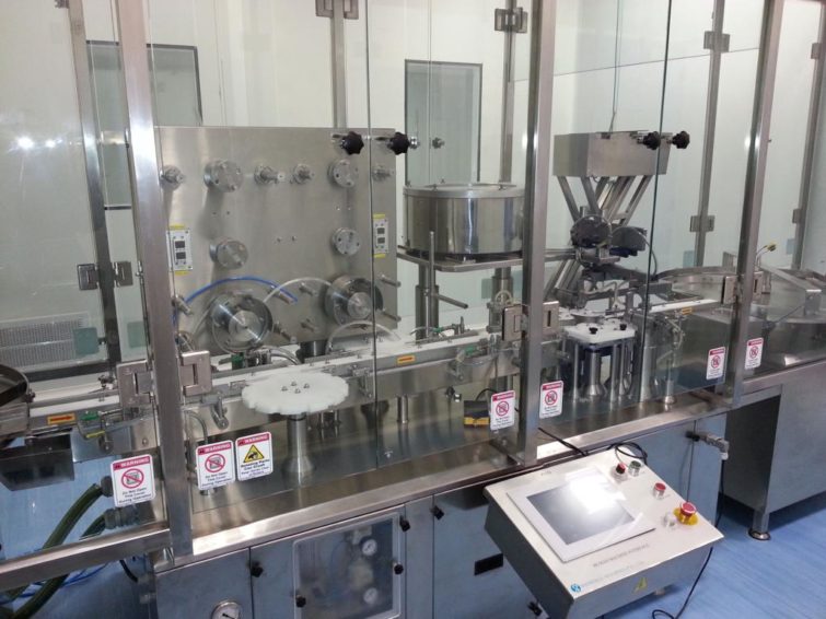 SNOWBELL PVFB 240 Powder Filling and Stoppering Line for Vials 10 ml zu verkaufen