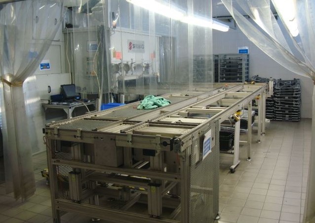 Varnishing line SPRIMAG Varnishing machine with 2 cabins for sale