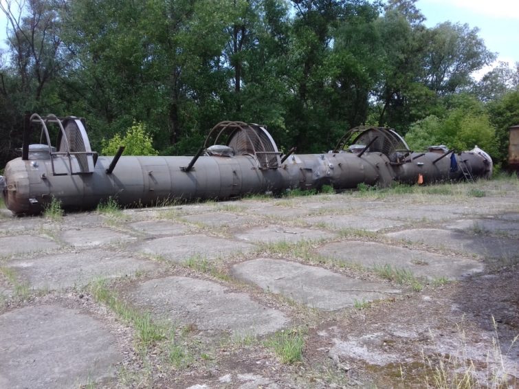 Refinery Equipment Raw Material Column Bendco T-101 Raw Material Furnace Ventec Eng.N-101 Refinery zu verkaufen