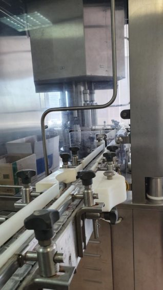 Rommelag Flaschenpack 3012 Blas-, Füll- und Verschließmaschine für Fläschchen 50/100 ml mit Bonfigli zu verkaufen