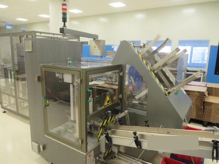 Automatic Case Packer Packservice PS 510 group packaging machine Marchesini Group for sale