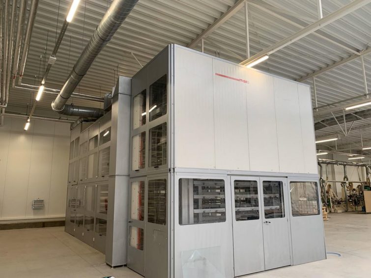 Makor FPF profile line dryer floor dryer performance dryer lumber dryer в продаже