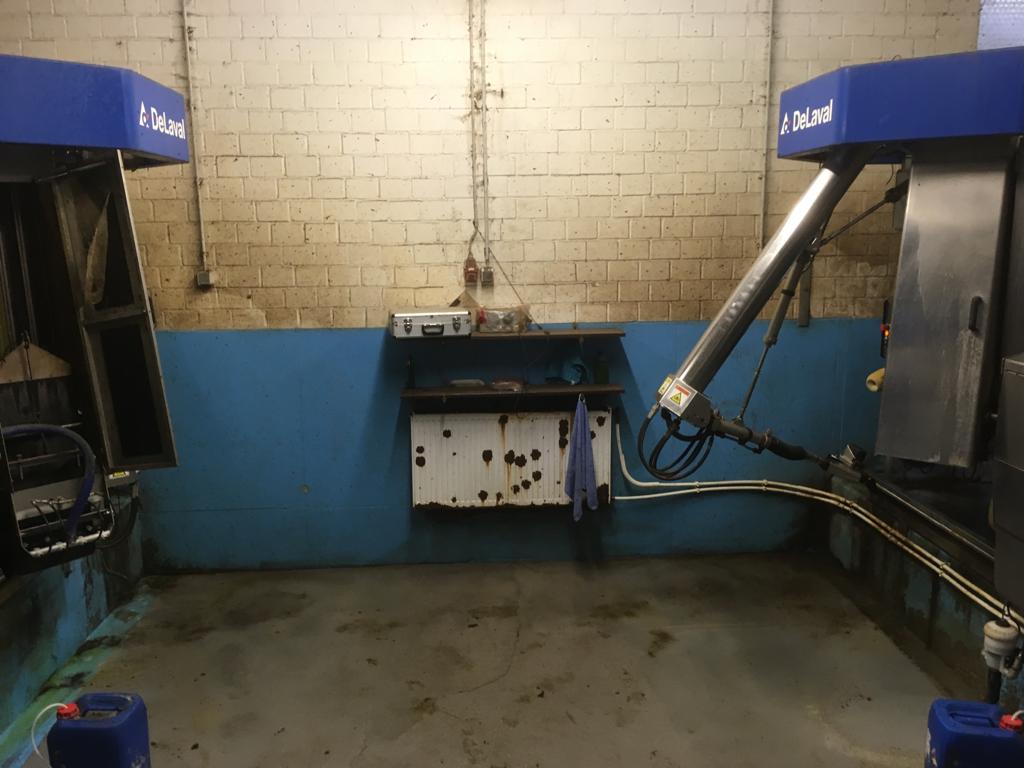 5x DeLaval milking robot, milking system, built in 2014 for sale