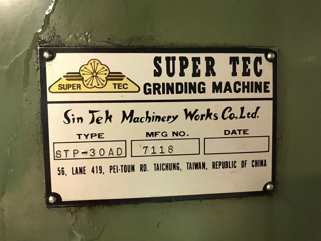Flachschleifmaschine SUPER TEC STP-30 Sin-Tek, 800 x 400 mm zu verkaufen