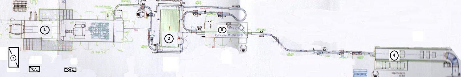 SIG COMBIBLOC CFA 209-32 beverage production filling line for sale