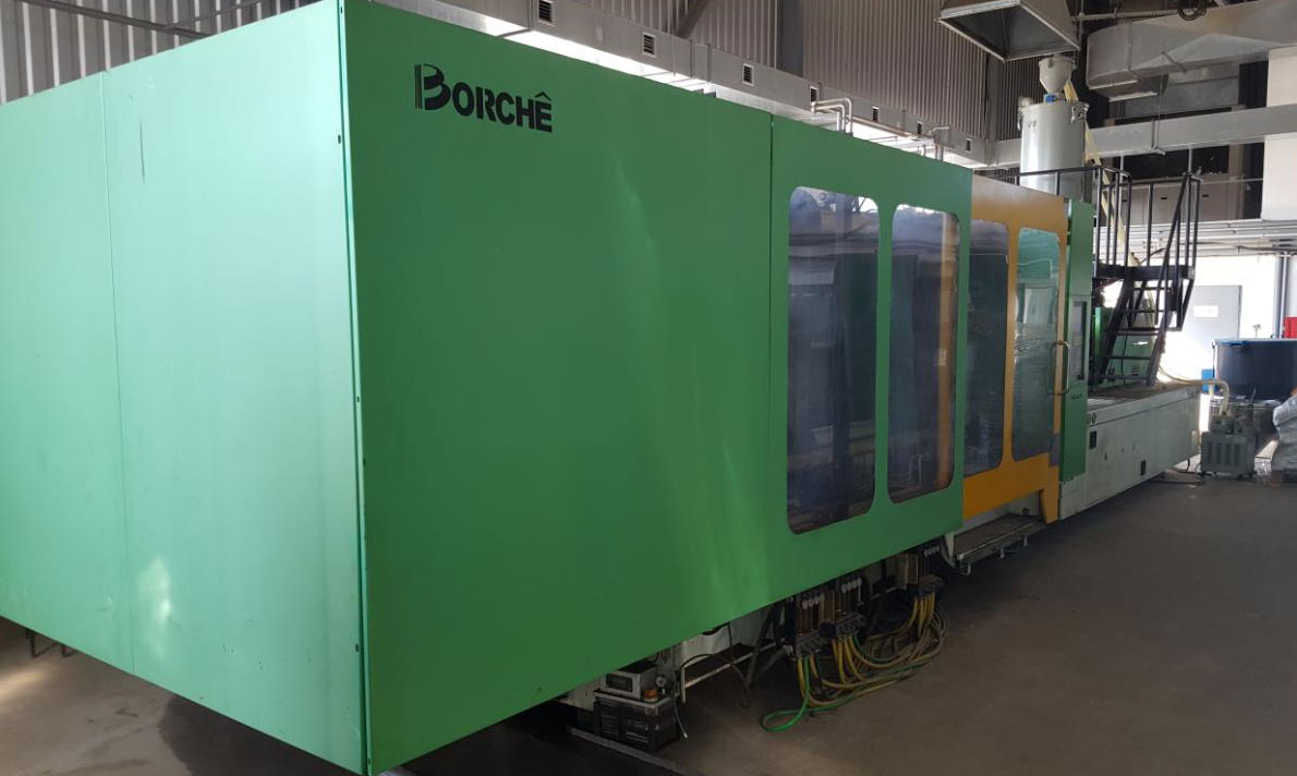 Borche Machinery BT 780 V-I (screw Ø 100) Plastic injection molding machine for sale