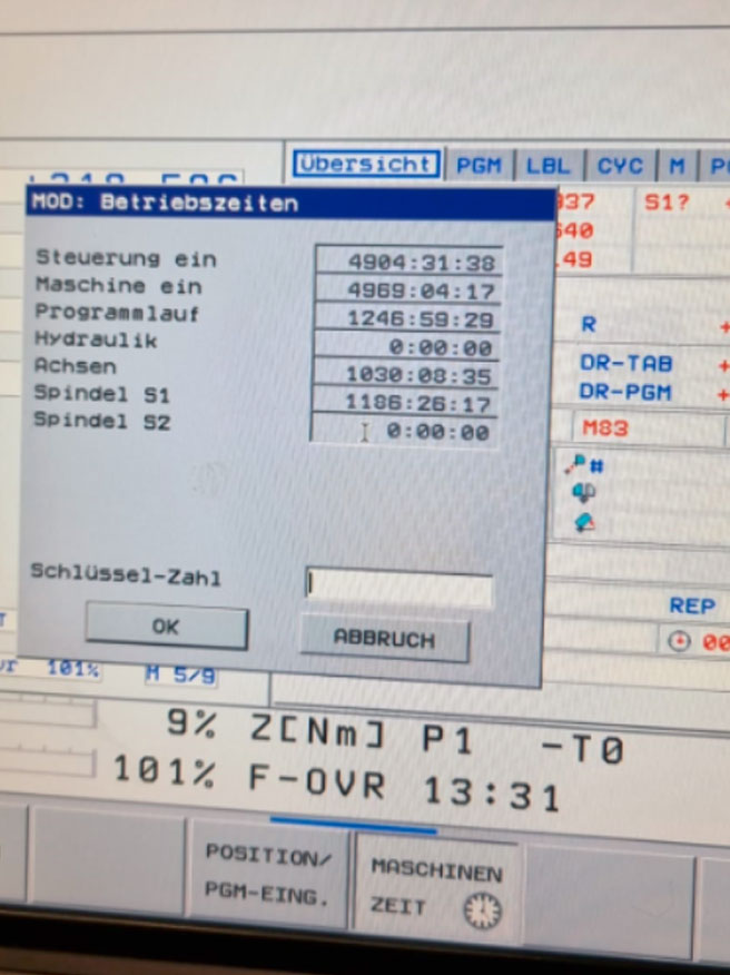 ​KIHEUNG COMBI-U7 Milling Machine HEIDENHAIN TNC 620 CNC type control for sale