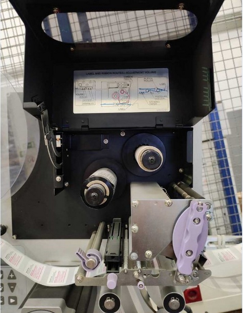 eMatrix EME Series 3000-V2 Labelmaschine mit einem Förderband zu verkaufen