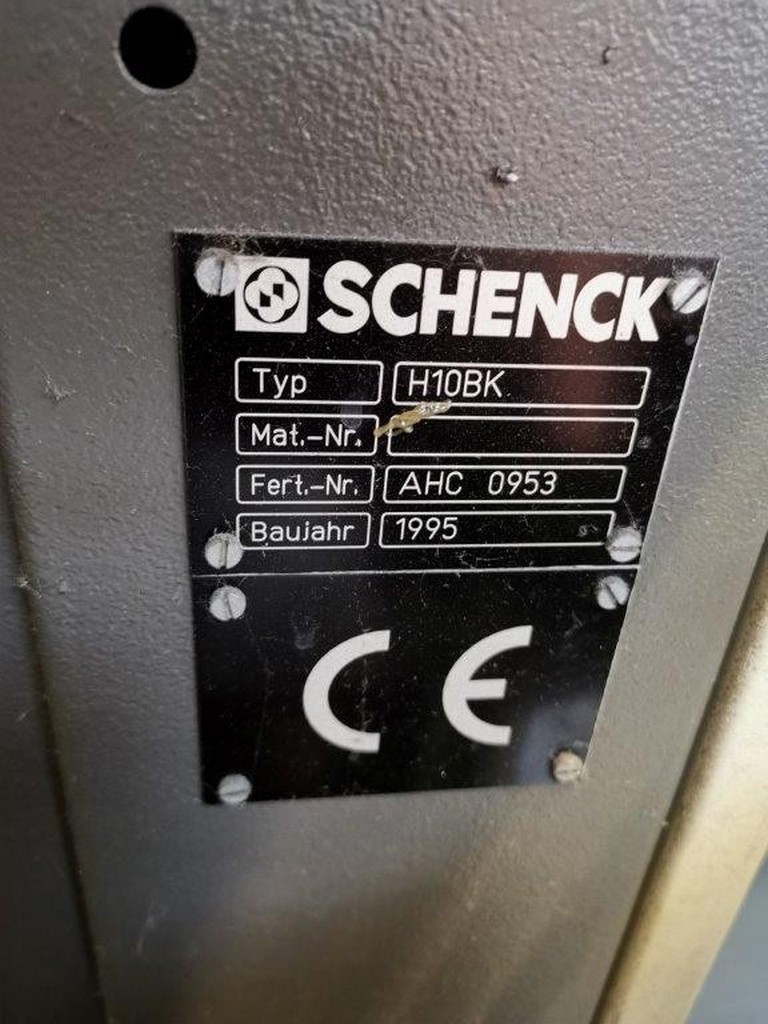 Schenck Ro Teck Typ H10BK Auswuchtmaschine zu verkaufen