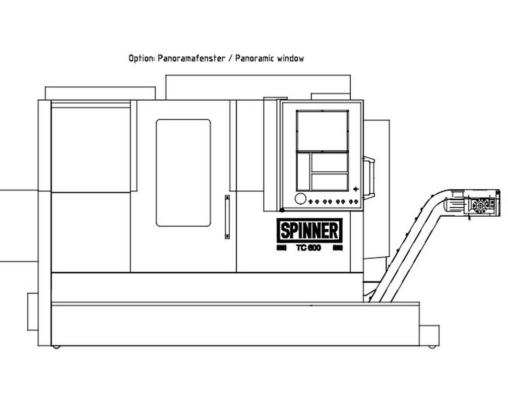 Spinner TC600 Drehmaschine zu verkaufen