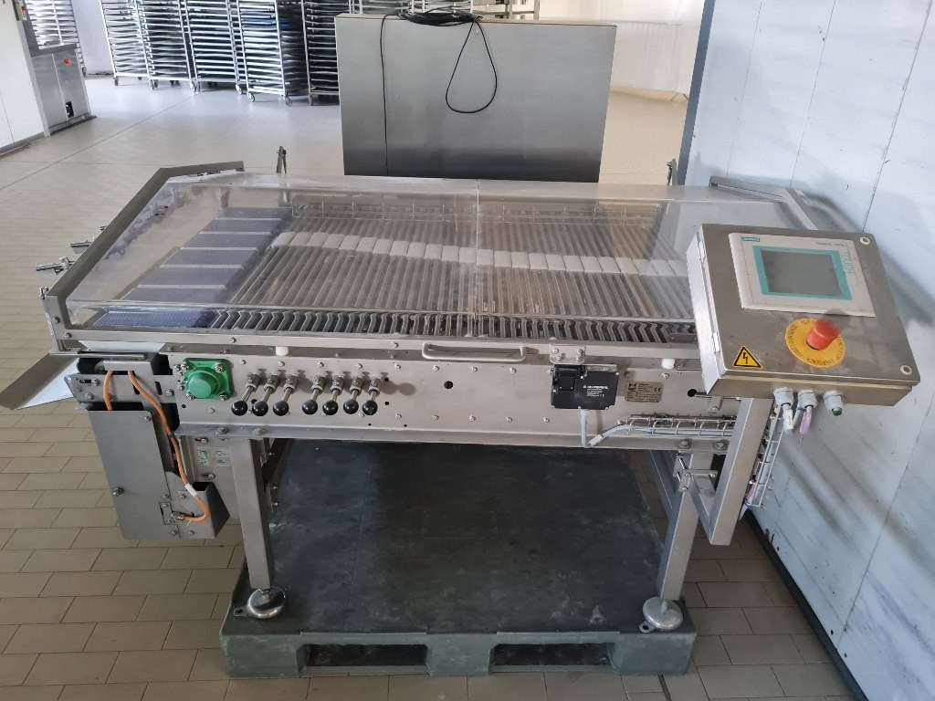 EUROFLEX SIMATIC PANNEL conveyor belt and resting belt with a line distributor for sale