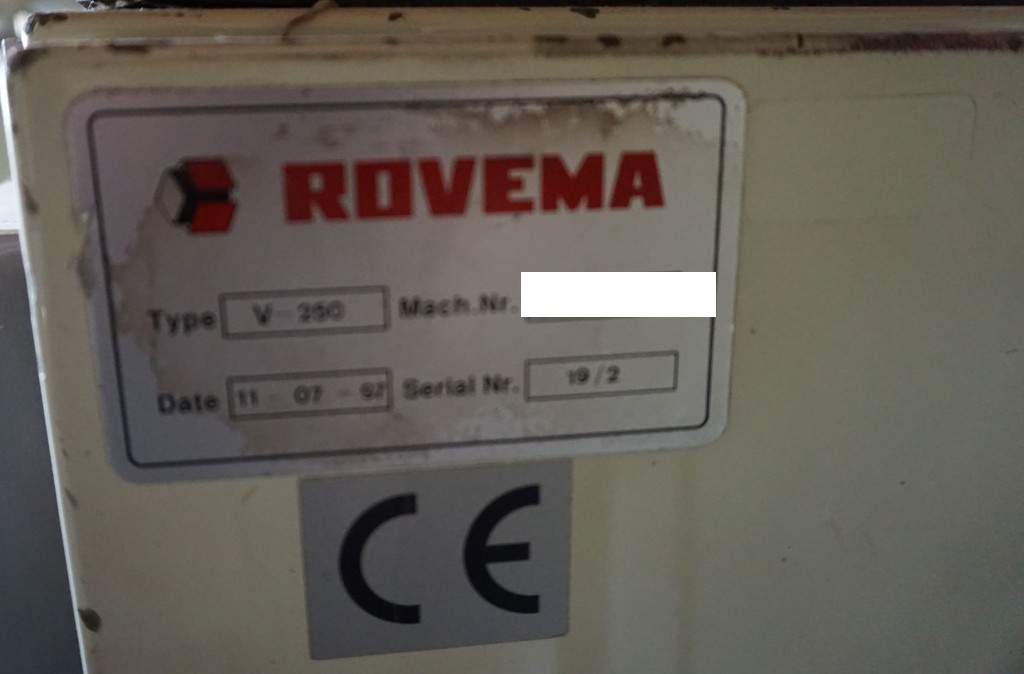 ROVEMA V-250 packing machine with automatic scale YAMATO and with 10 single scales for sale