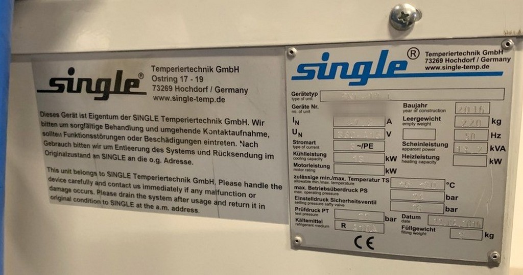 SINGLE SKL-13-L Kühlanlage zu verkaufen