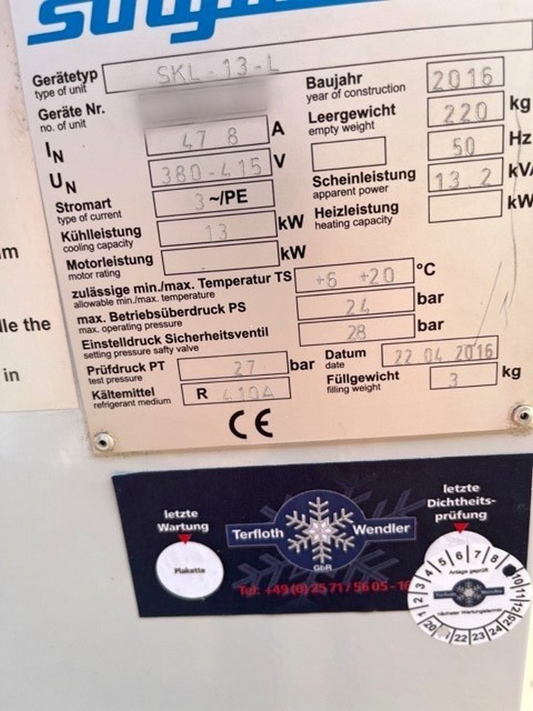 SINGLE SKL-13-L cooling unit for sale