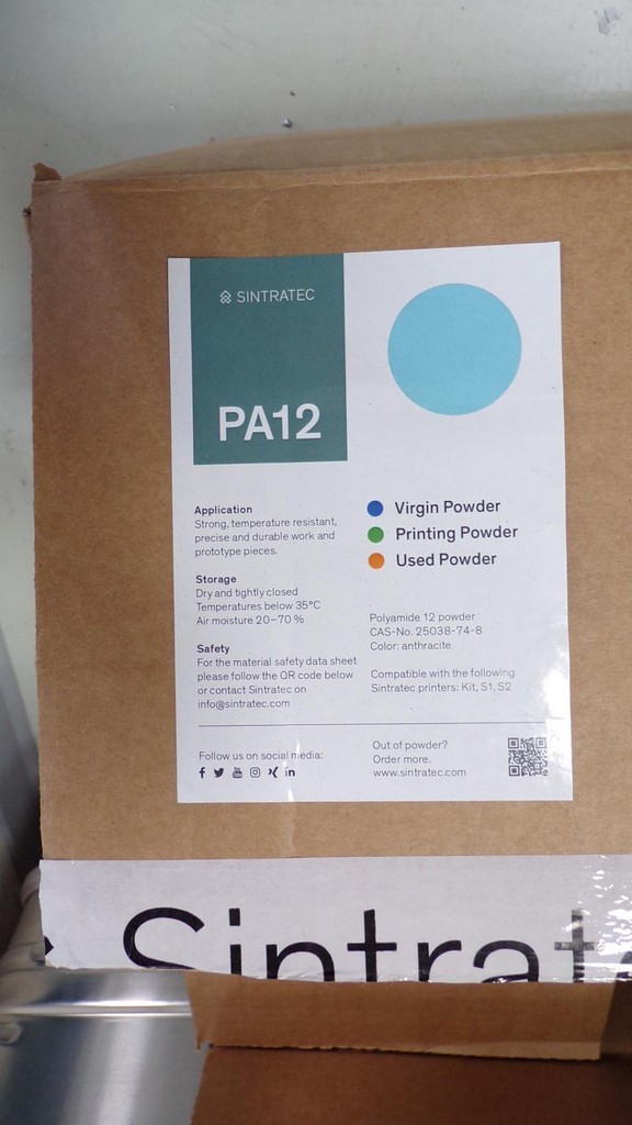 Sintratec S1 SLS 3D-Drucker inkl. Neupulver PA12 und Ersatzdichtungen zu verkaufen