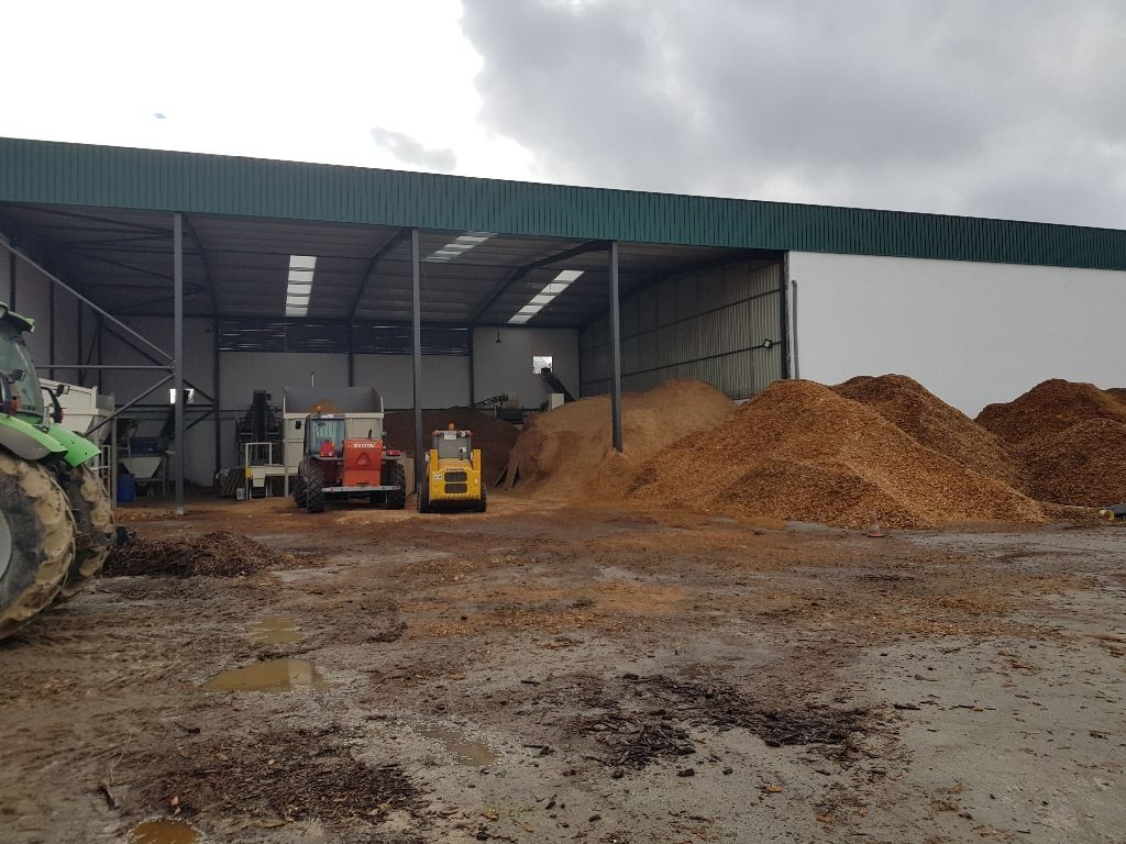 Komplette Produktionslinie Produktionsanlage für Holzpellets, Chunks, Pellets für Tiereinstreu zu verkaufen