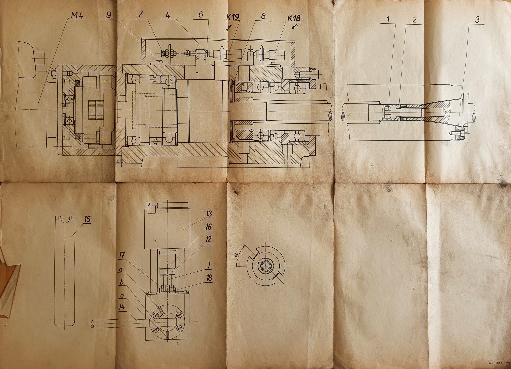 TOS Varnsdorf W.9 Horizontal Tischbohrwerk zu verkaufen