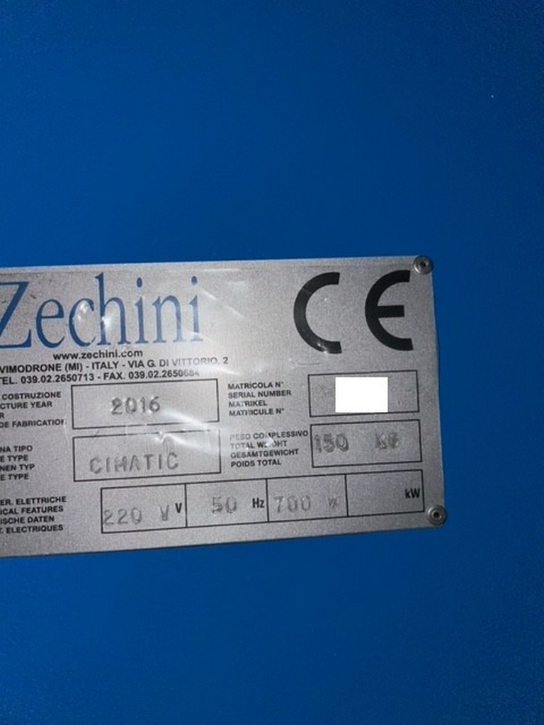 Zechini Cimatic Buchbindemaschine zu verkaufen