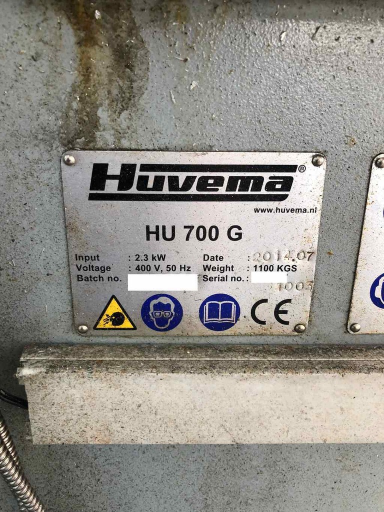 Huvema HU 700 G Fräsmaschine zu verkaufen