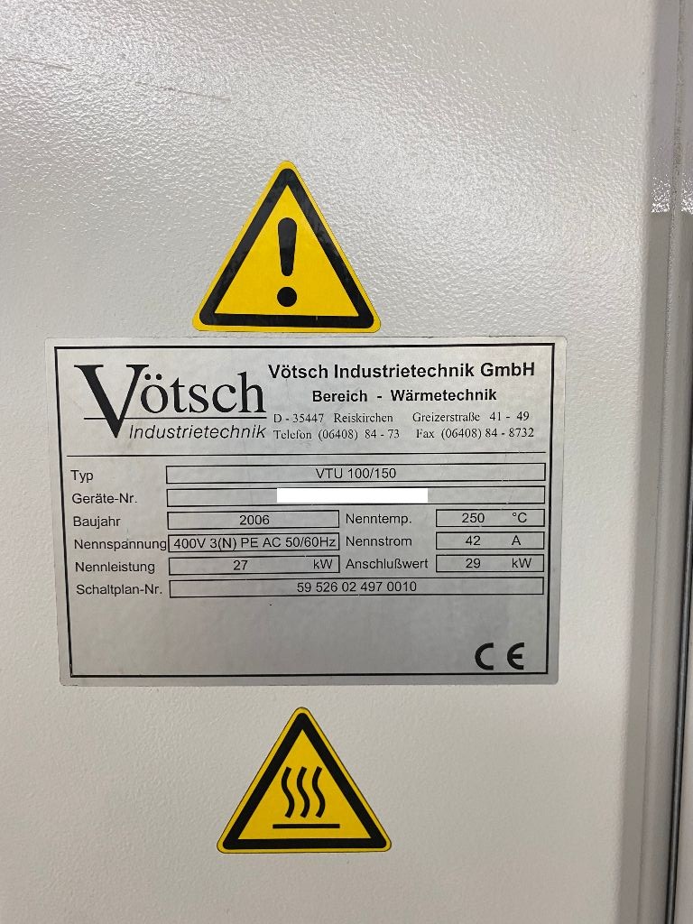 Vötsch VTU 100/150 Wärme- und Trockenschrank zu verkaufen