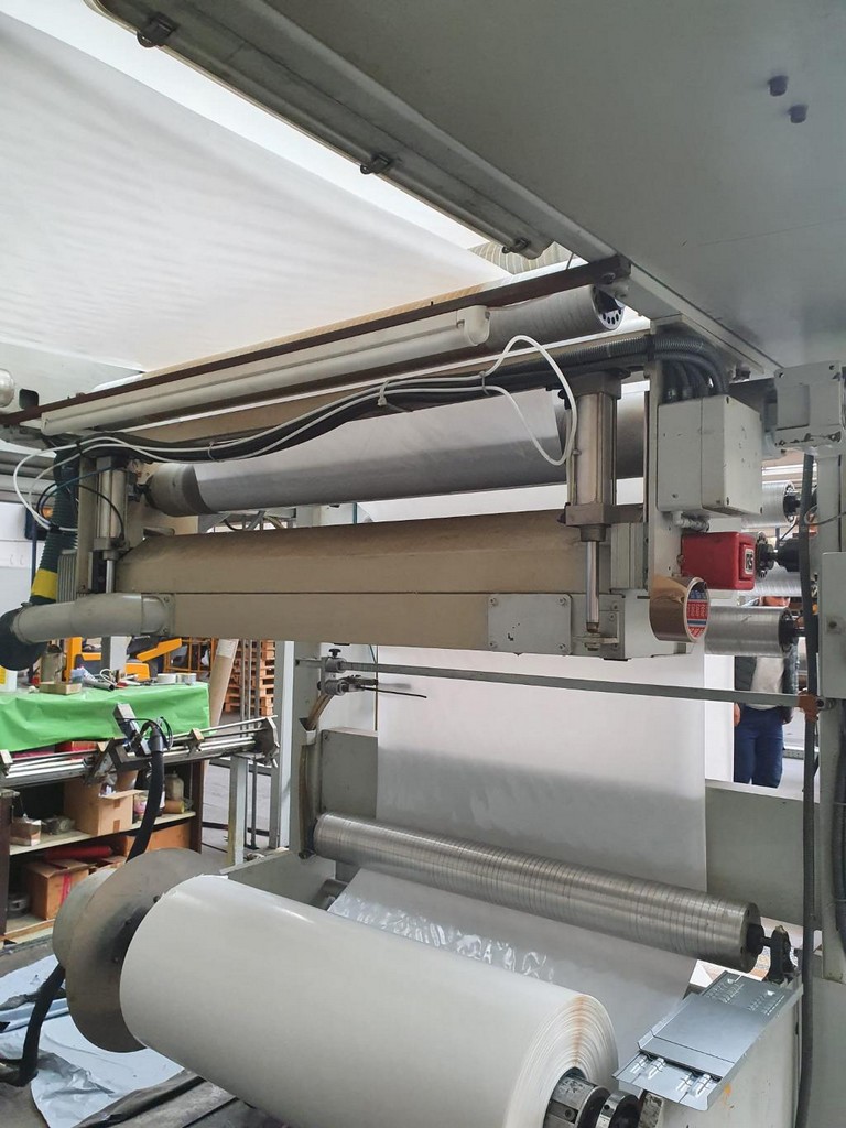 AFS AVE – 150 C – KER 7/1150 solvent free laminating line for sale