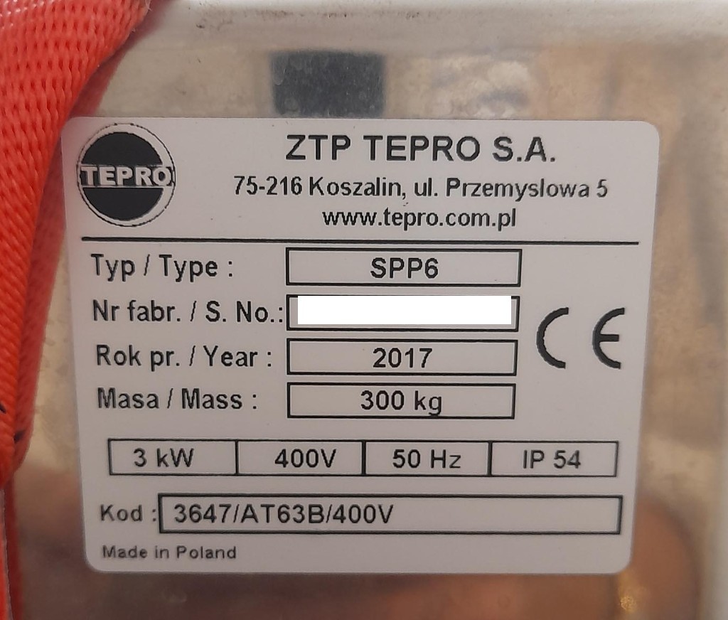 ZTP Tepro SPP6 halbautomatische Schalensiegelmaschine zu verkaufen