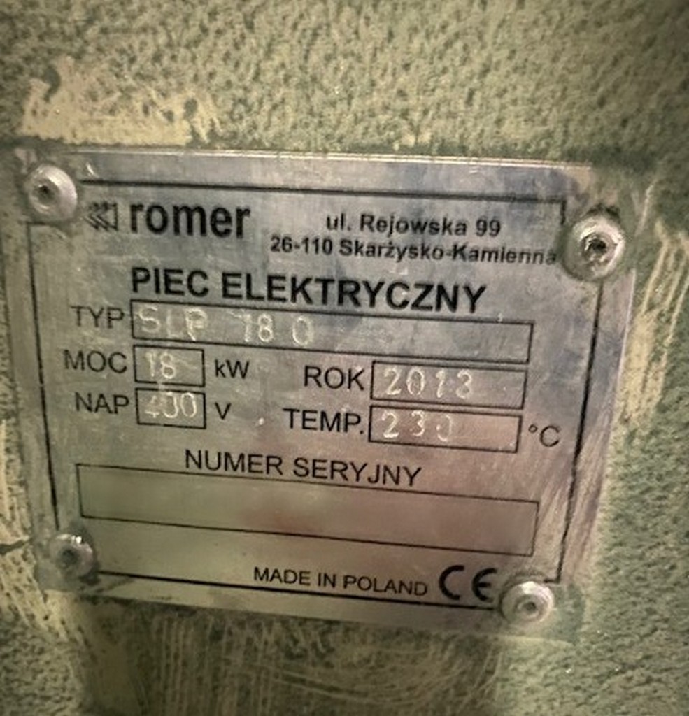 ROMER SLP 18 Q Pulverbeschichtungsofen inkl. Pulverbeschichtungsgerät  und Waschanlage zu verkaufen