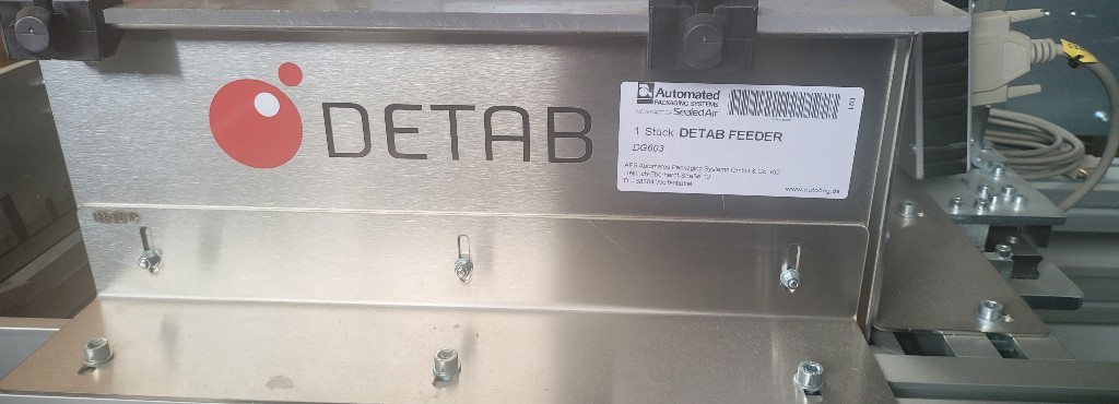 DETAB DGF 603 Feeder Einheit für die Verpackungsmaschine zu verkaufen