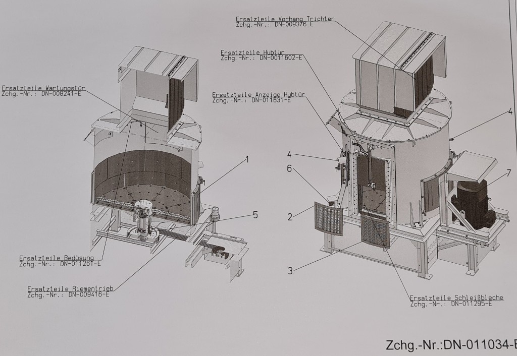 Recuperma UZ 2000 universal shredder for sale