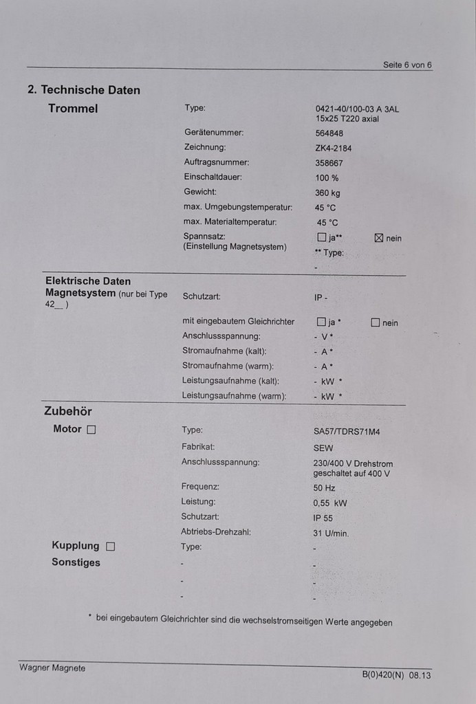 Recuperma UZ 2000 Universalzerkleinerer zu verkaufen