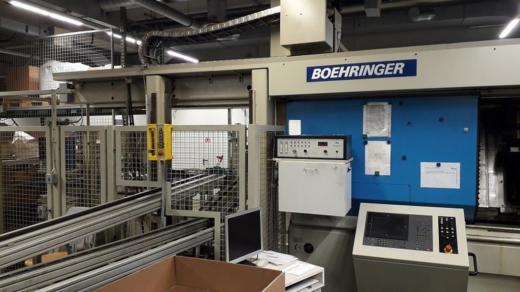 Böhringer VDF 180-CA-U 2x CNC-Drehmaschine zu verkaufen