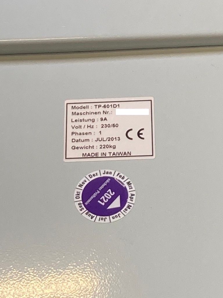 Transpak TP-601D1 Umreifungsmaschine zu verkaufen