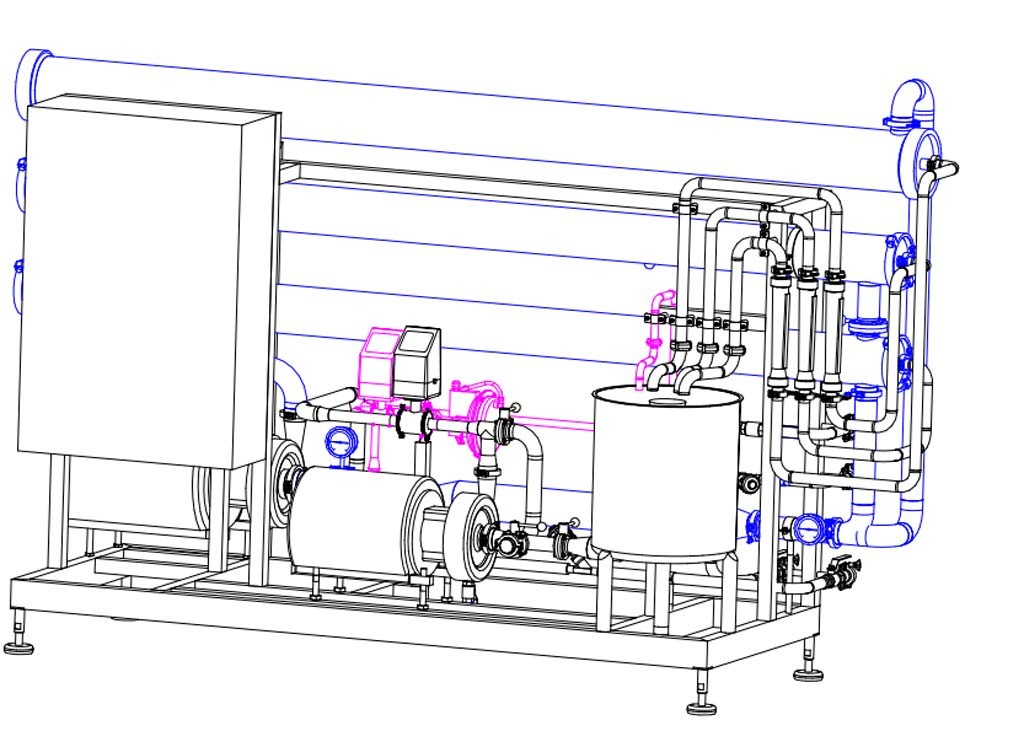 Tetra Pak Mikro- und Ultrafiltrationspilotanlage für Milchprodukte zu verkaufen