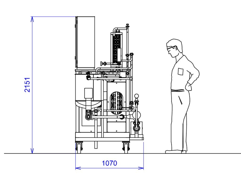 Actini sterilizer for liquids for sale