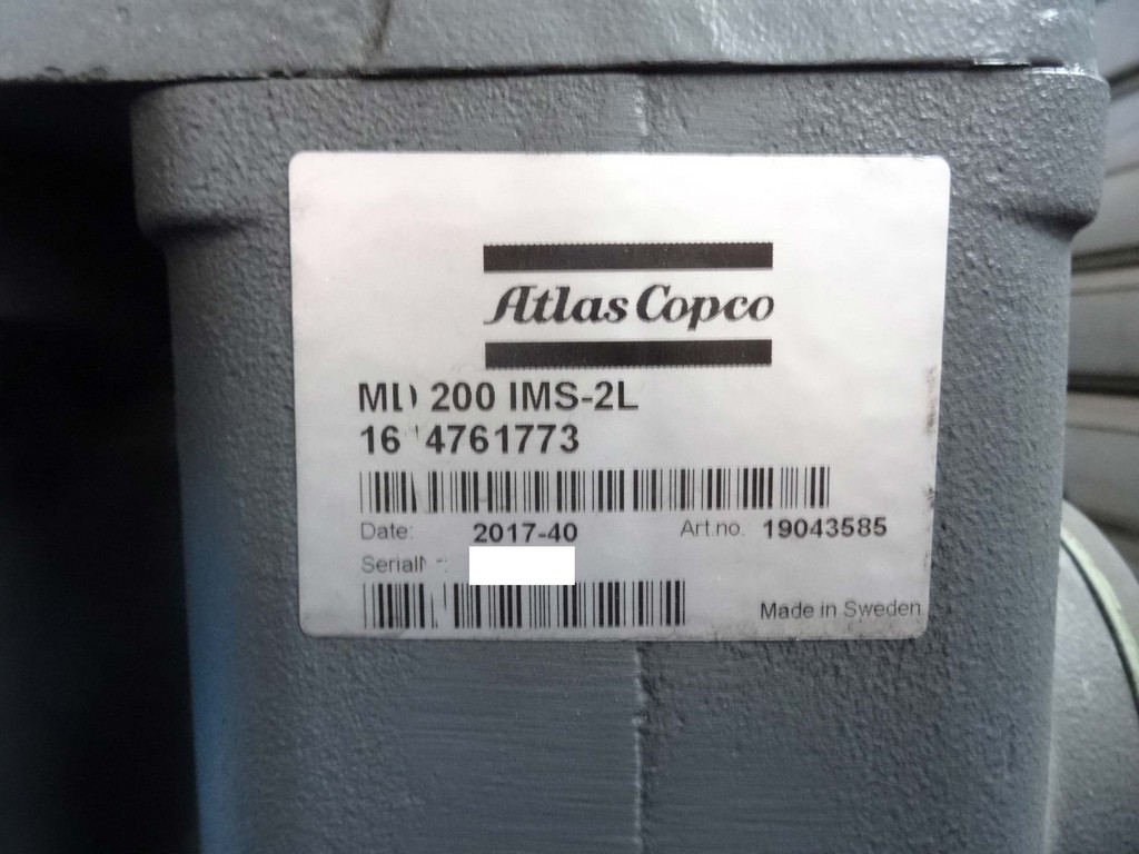 Atlas Copco ZT75/ZT90 2x air compressors incl. 2x air dryers for sale