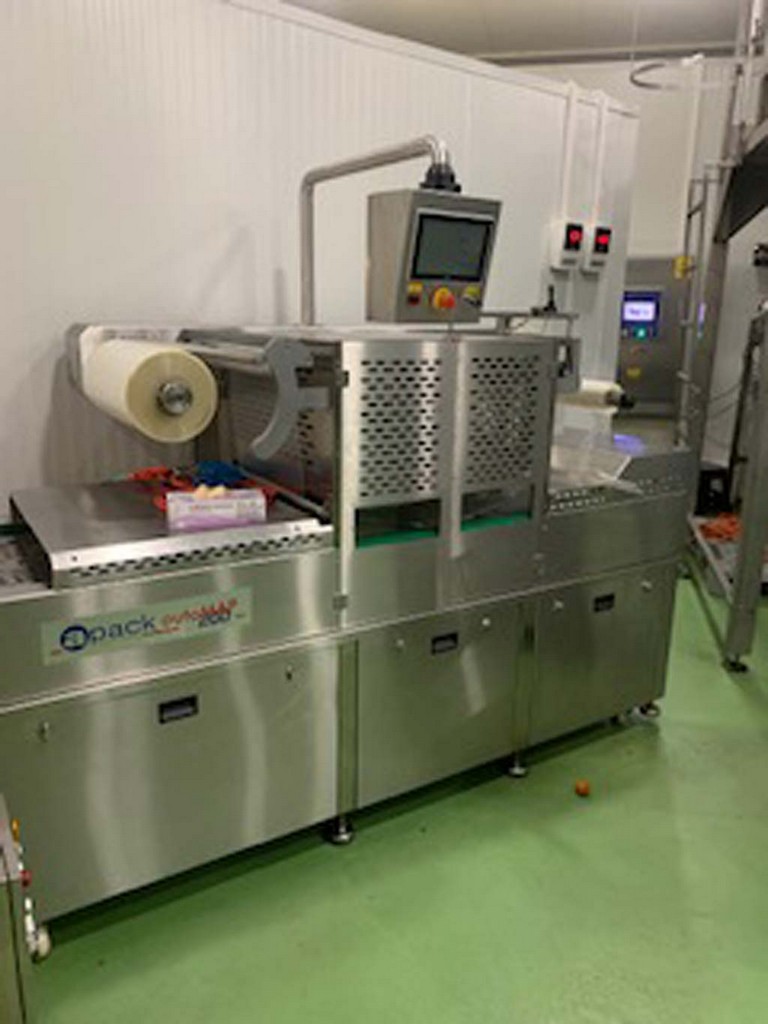 APACK Automap 200 E vierbändige Frischlebensmittelverpackungsmaschine in der Schalenform zu verkaufen
