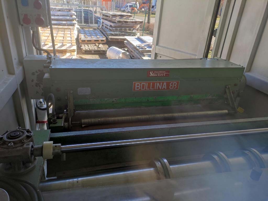 Bollina LTB 16 S Quer- und Längsteilanlage mit Richtwerk inkl. Abcoilers im 20-fachen Fußcontainer zu verkaufen