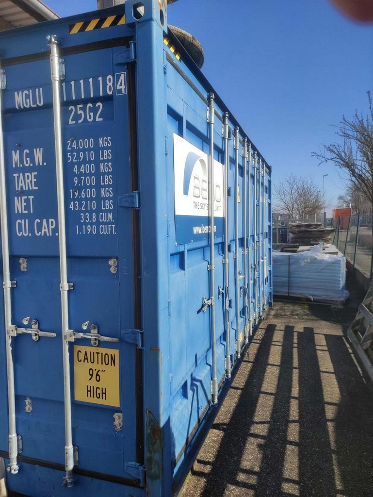 Bollina LTB 16 S Quer- und Längsteilanlage mit Richtwerk inkl. Abcoilers im 20-fachen Fußcontainer zu verkaufen