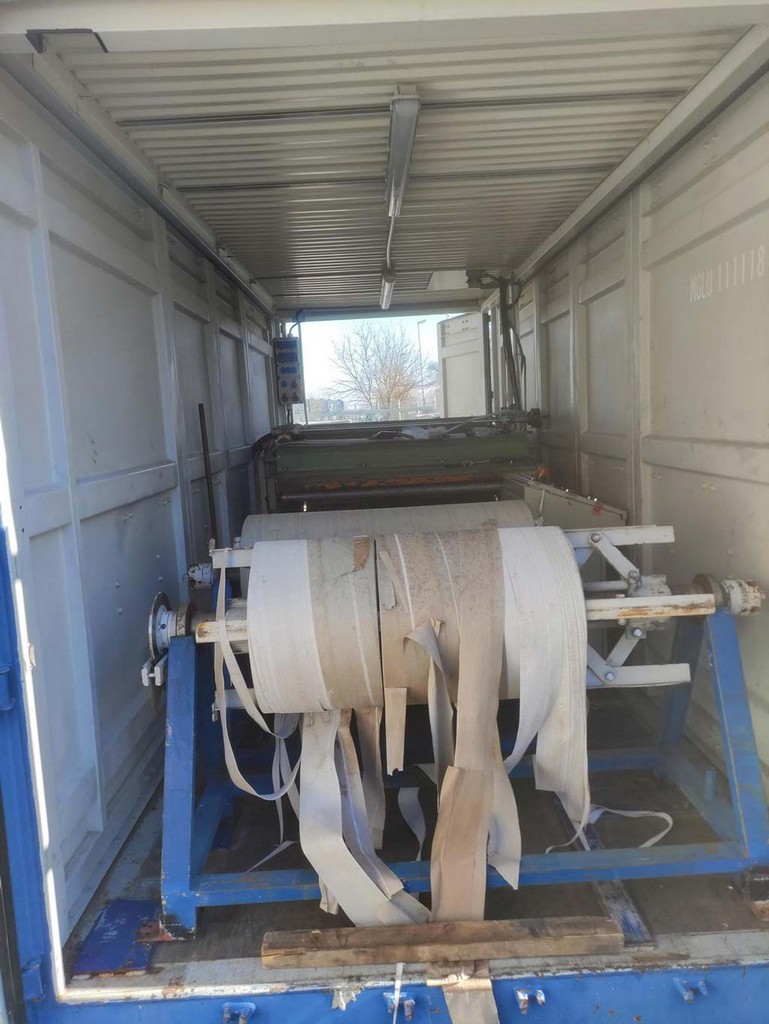 Bollina LTB 16 S Quer- und Längsteilanlage mit Richtwerk inkl. Abcoilers im 20-fachen Fußcontainer zu verkaufen