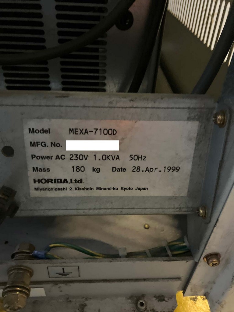 4x Horiba Mexa-7100 Motorabgasanalysator zu verkaufen