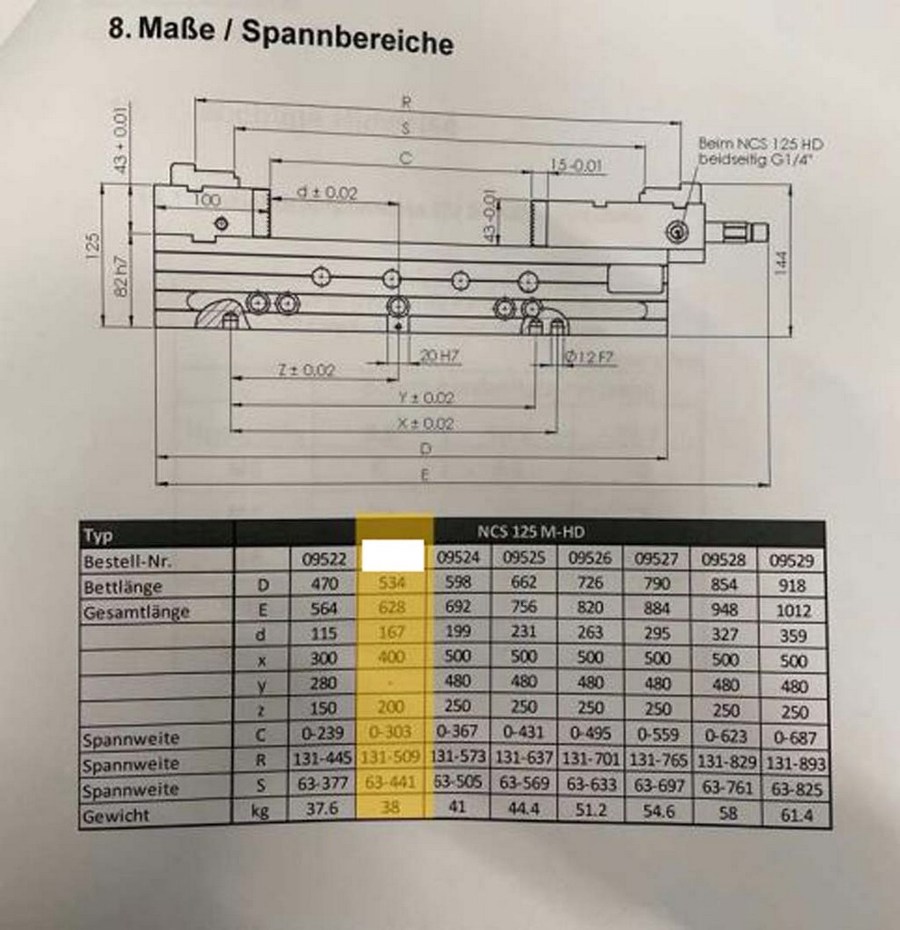 Diverse Metallbearbeitungsmaschinen Fräsmaschine, Ölnebelabscheider, Maschinenschraubstock u.a. zu verkaufen