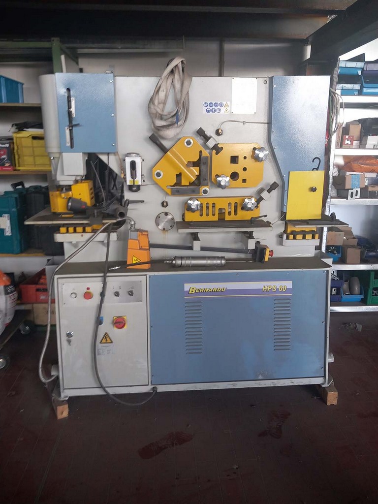 4x metalworking machines, swing cut plate shears, press brake, section steel shears… for sale