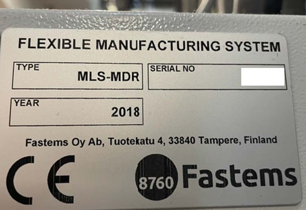 Fastems MSL-MDR Linearlader inkl. des Zubehörs zu verkaufen