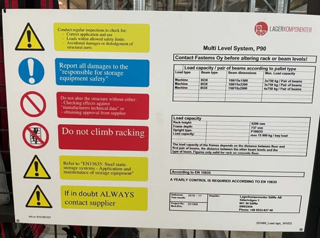 Fastems MSL-MDR Linearlader inkl. des Zubehörs zu verkaufen